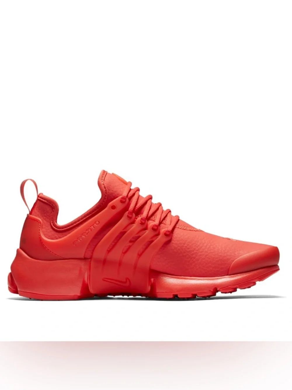 NIKE Air Presto Premium ‘University Red’ (878071-809)-Women’s size 10/Men’s 8.5 - Picture 1 of 9